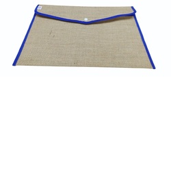 Jute Button Folder 601 BF